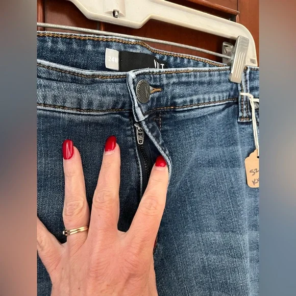 Kut from the Kloth Classic Light Wash Jeans Women’s Size 24W - Picture 7 of 13